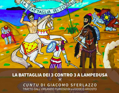 A San Marco d'Alunzio in scena U cuntu​ “La battaglia dei tre contro tre a  Lampedusa”